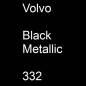 Preview: Volvo, Black Metallic, 332.